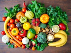 Fructe și legume proaspete pentru întărirea imunității.