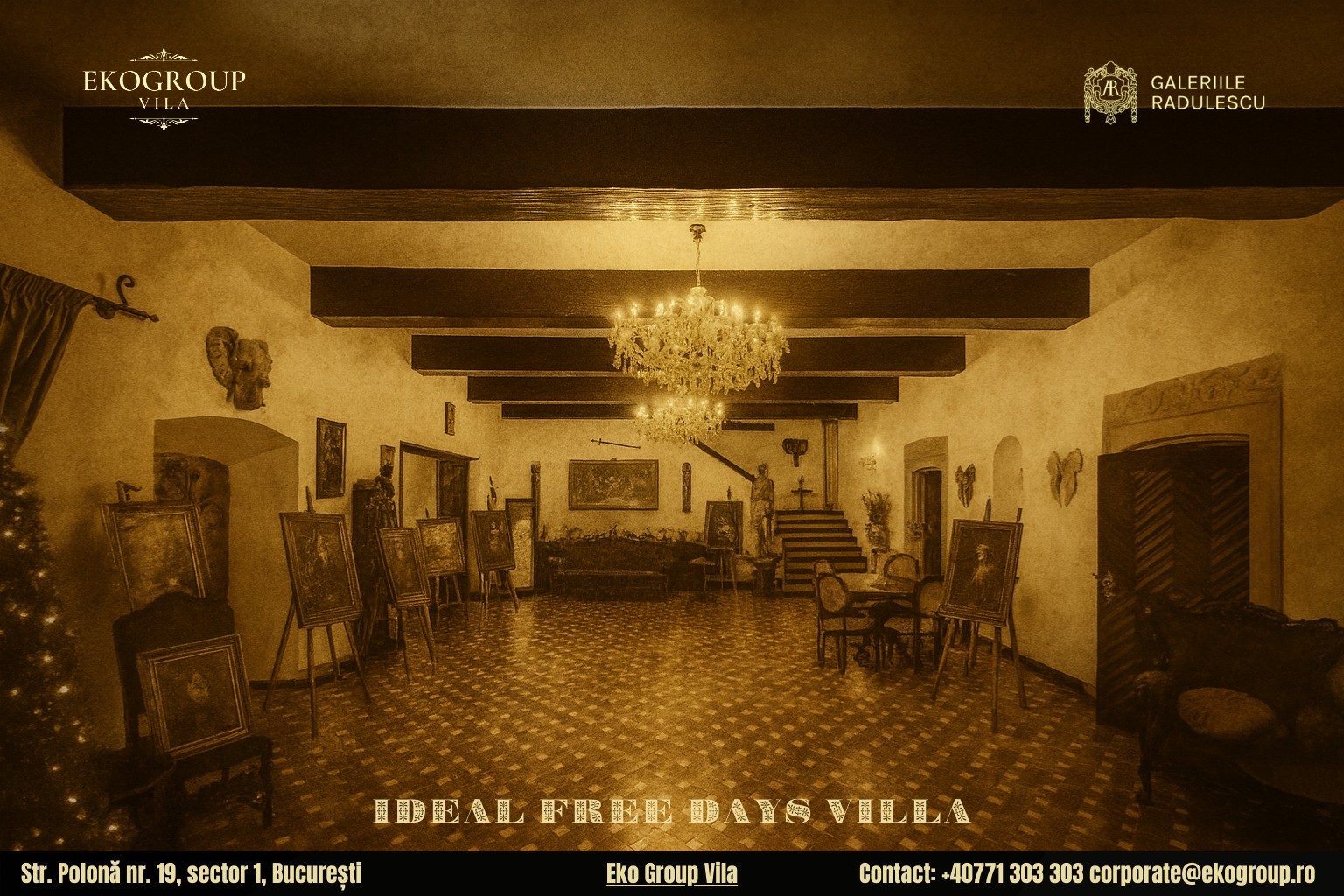 Zile libere decembrie: O incursiune nostalgică în Crăciunul anilor ’30 la Eko Group Vila